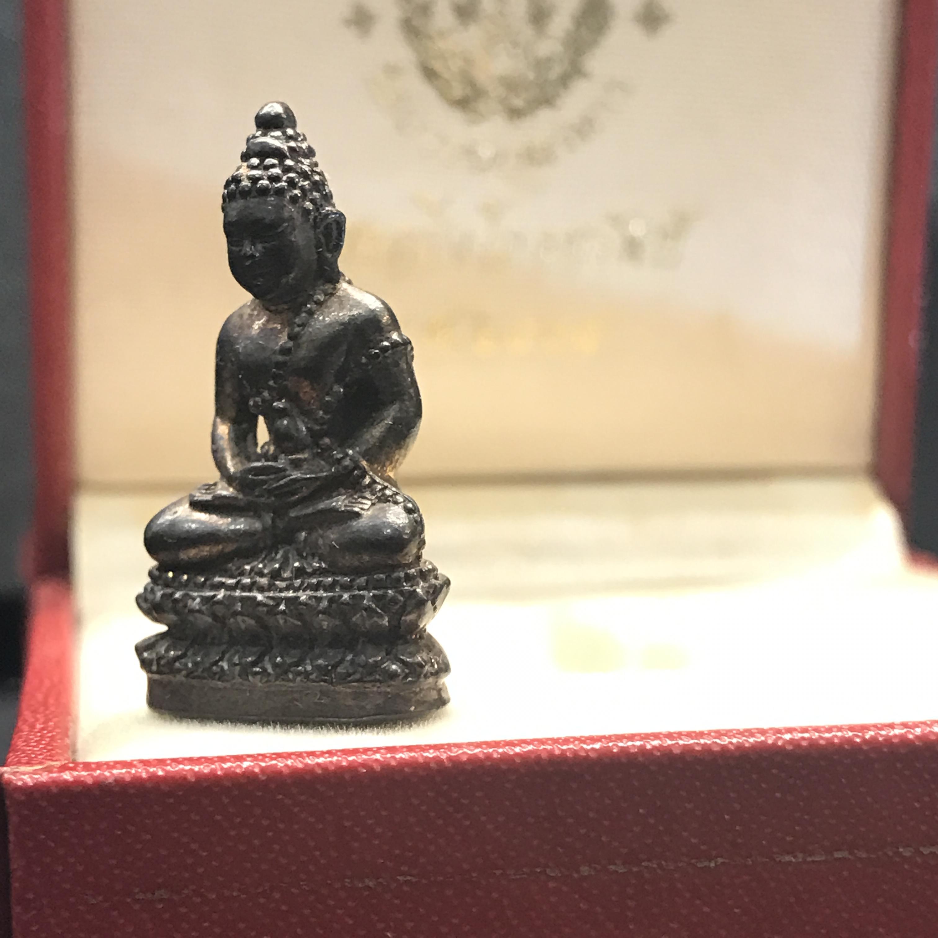 พระกริ่งโภคทรัพย์ วัดบวร ปี2535 เนื้อนวะโลหะ (สมเด็จพระญาณสังวร พระสังฆราชสกลมหาสังฆปรินายกเสด็จเททอง)