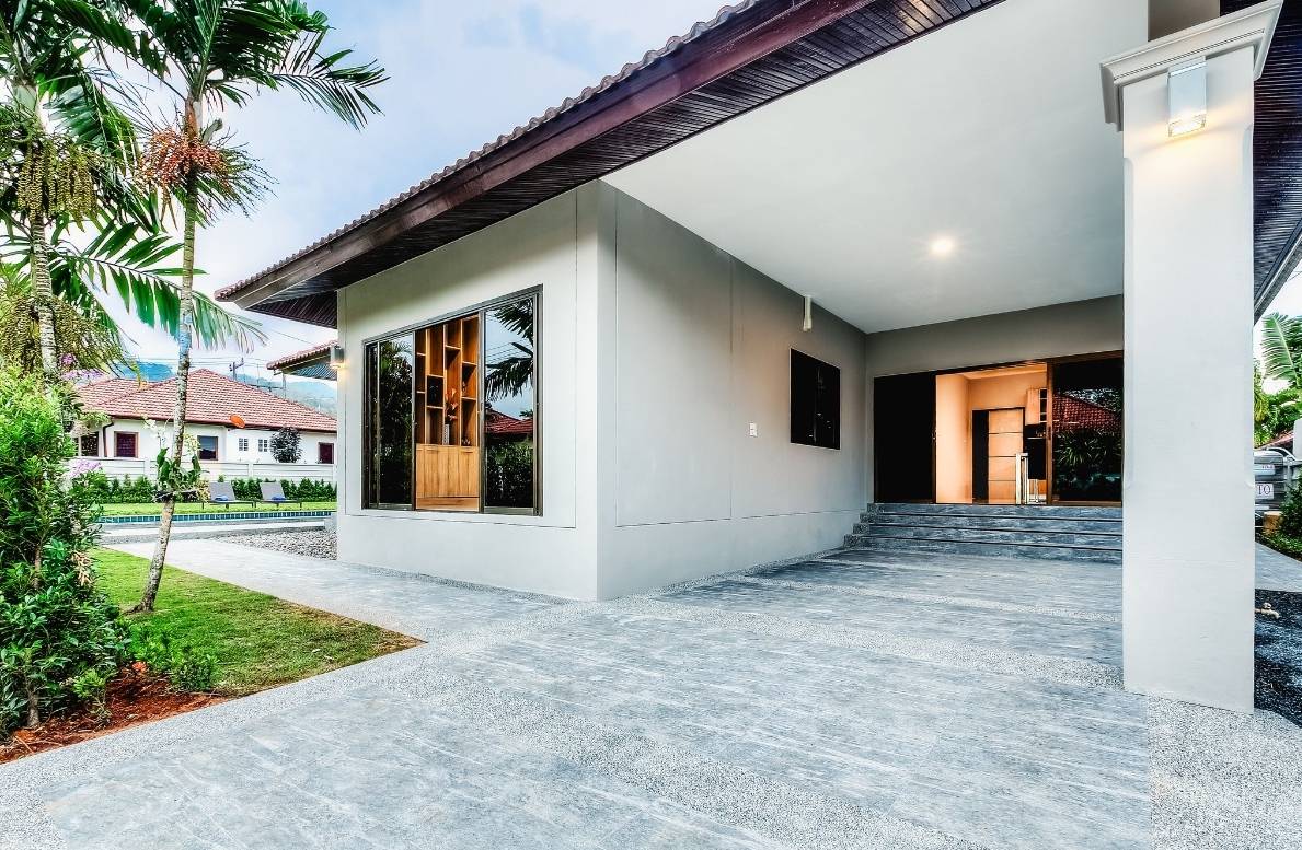 For Rent : Cherngtalay, Private Pool Villa near Blue tree Phuket, 3 bedrooms 2 bathrooms