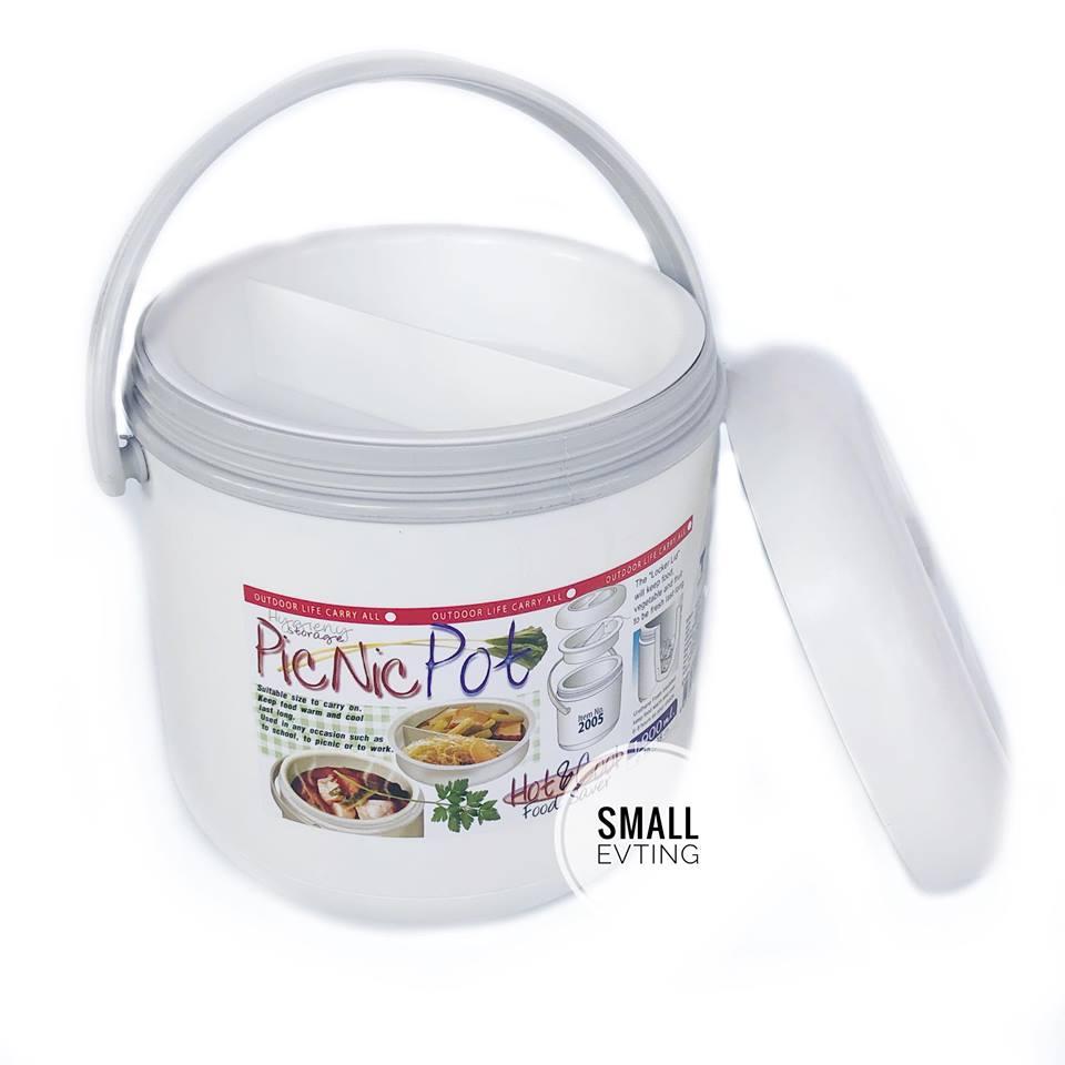Small Evting ปิ่นโต Picnic Pot ขนาด 1900 ml ถนอมอาหาร เก็บอุณหภูมิ