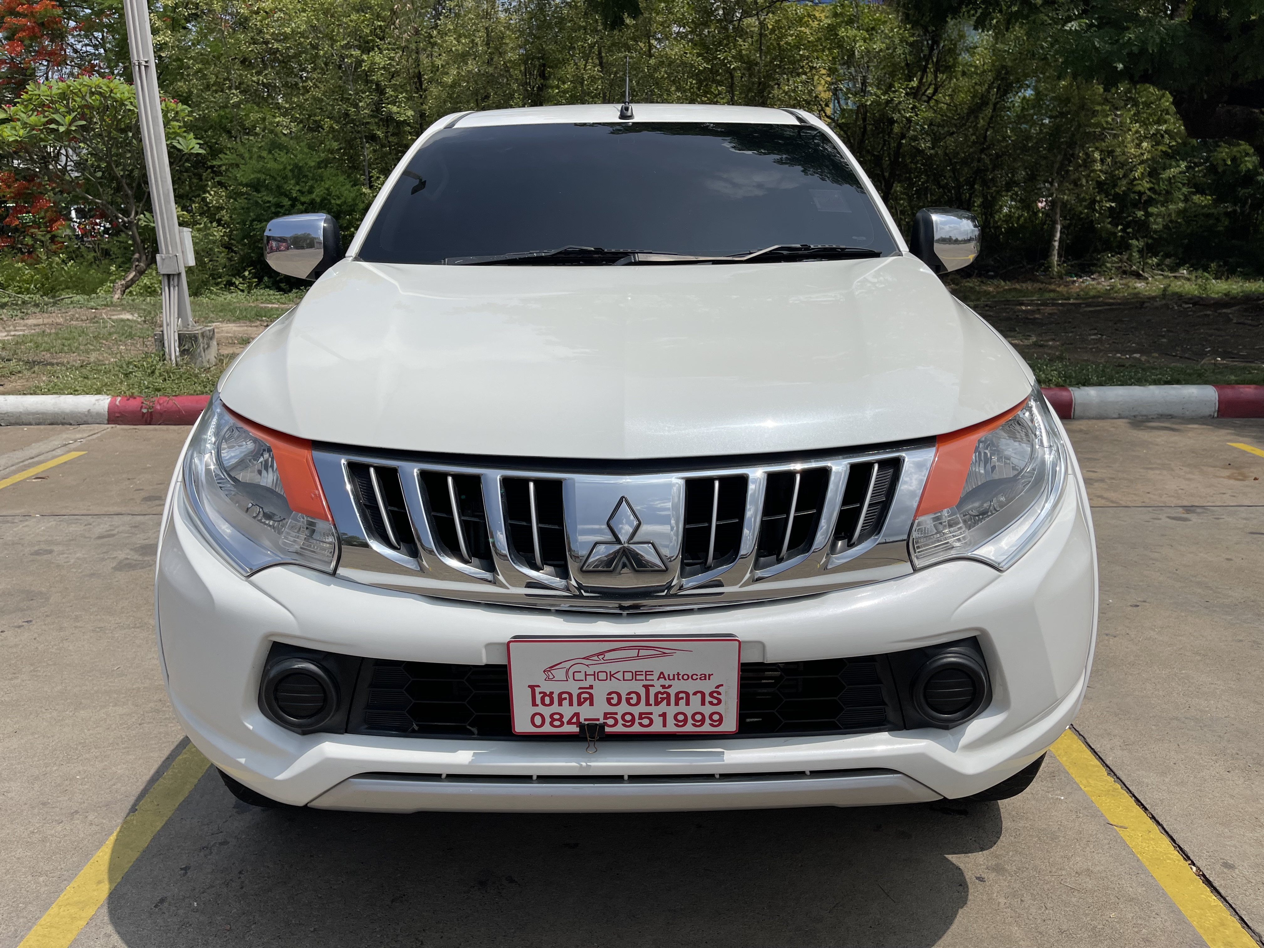 Mitsubishi Triton All New Cab 2.5 GLX Plus 2015 ขาวมุก