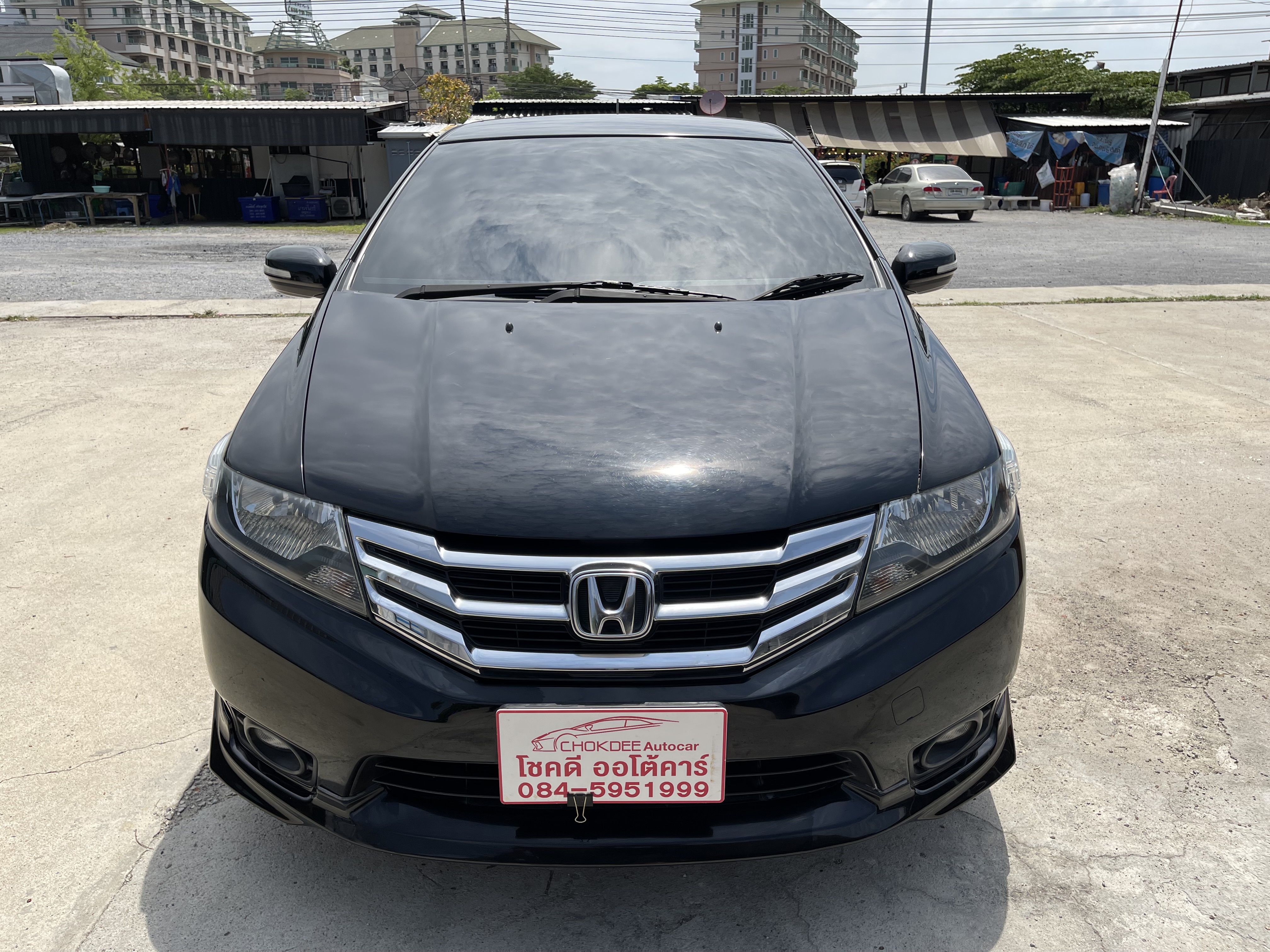 Honda City 1.5 SV At 2013 ดำ