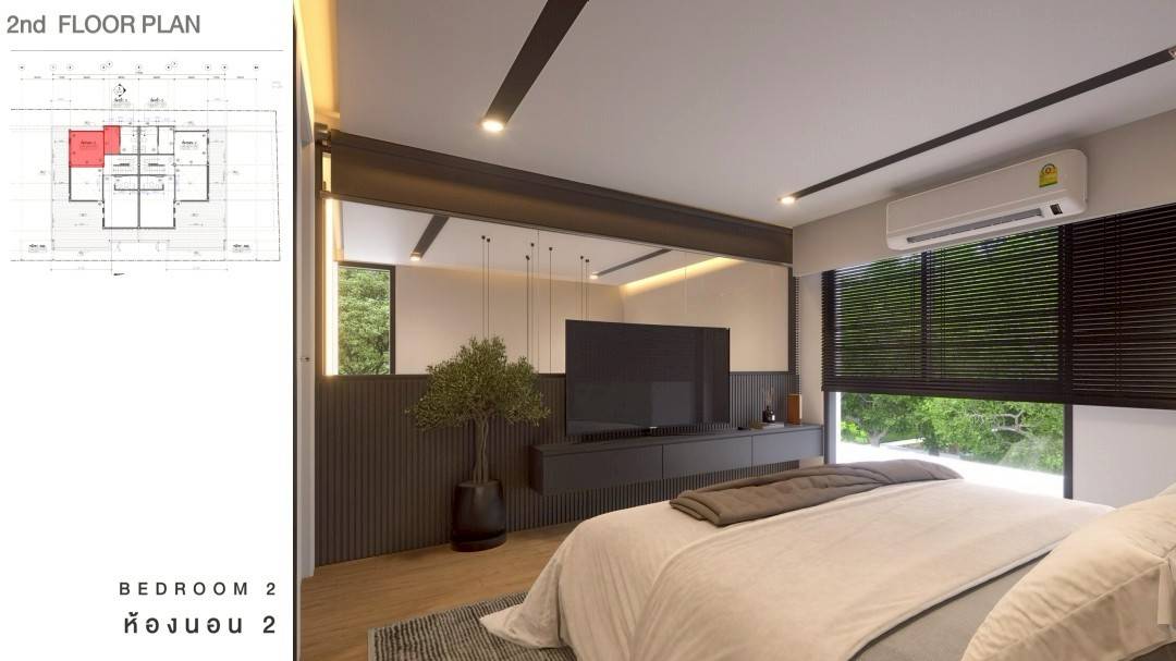 For Sales : Thalang, Pool Villa @Robinson Thalang, 3 bedrooms 4 bathrooms