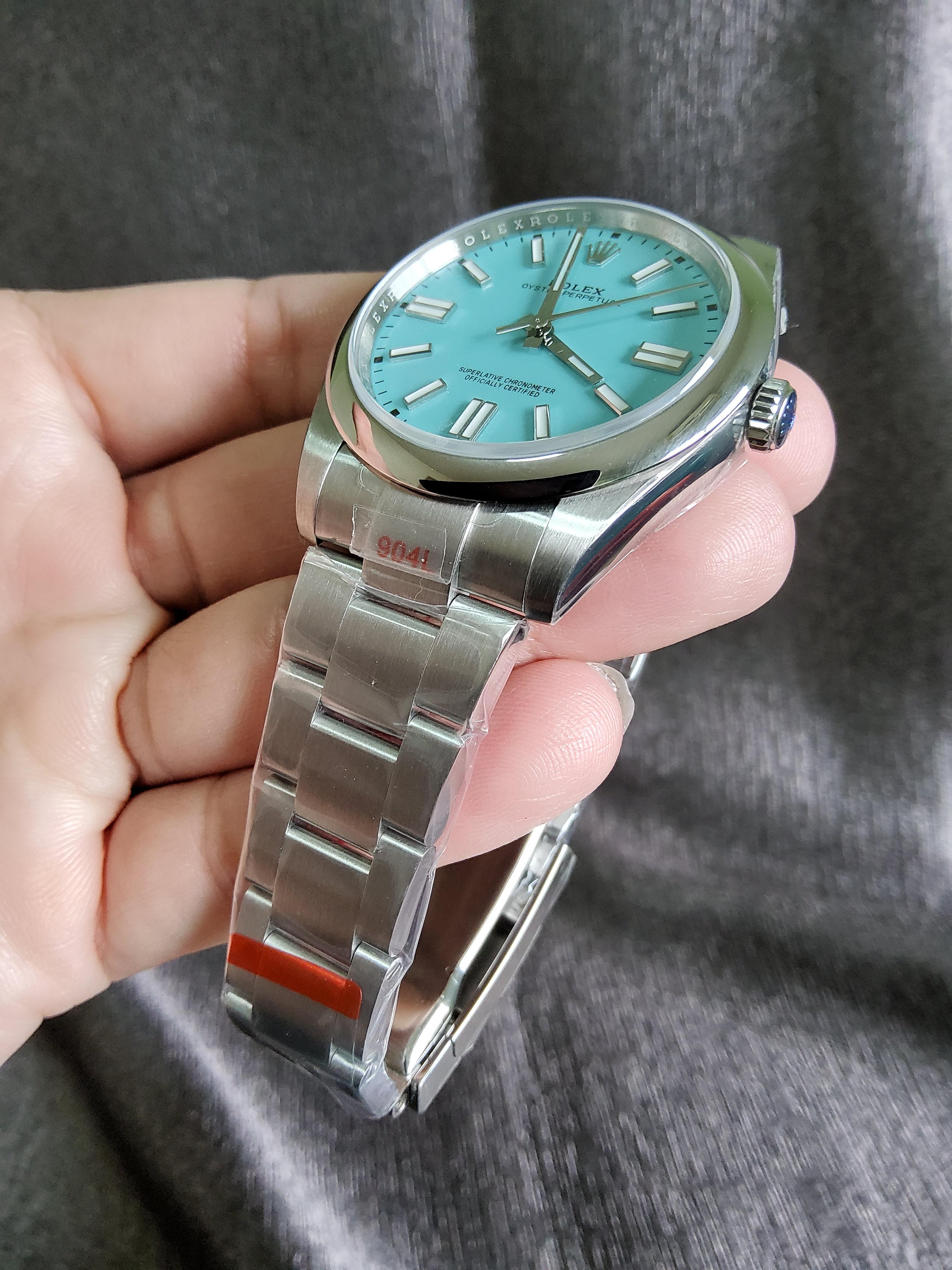 PRE-ORDER ROLEX OYSTER TURQUOISE "TIFFANY" BLUE (31,36MM.)