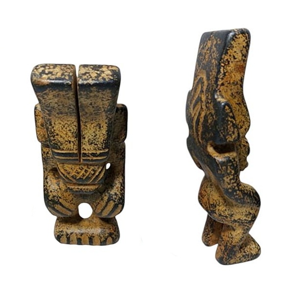 รูปปั้นหิน เทวรูปหิน หินรูปเอเลี่ยนต่างๆ (หินแม่เหล็กดูดติด)