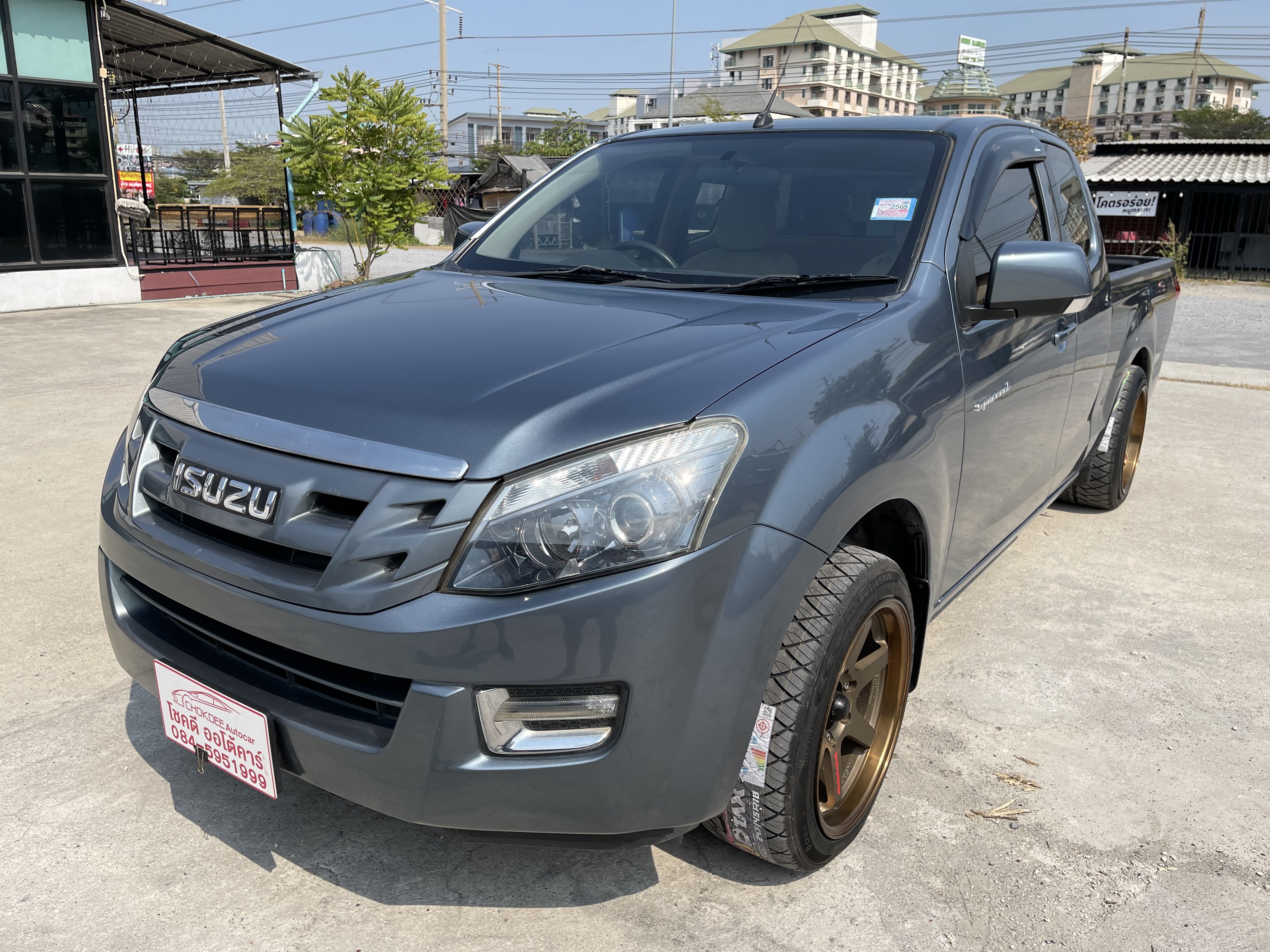 Isuzu Dmax All New Cab 2.5 L 2015 เทา