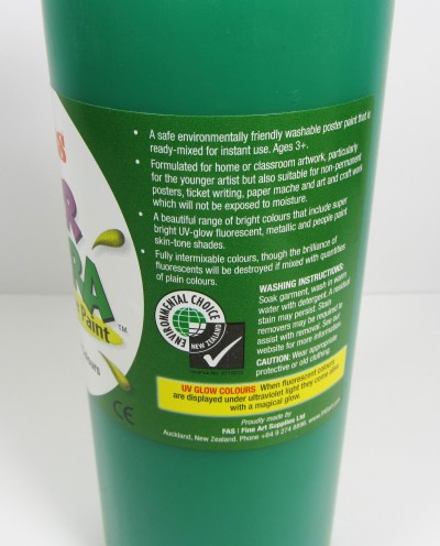 สี FAS Super Tempera 500 ml (สีเขียว Green)