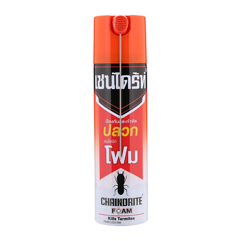 ยาฆ่าปลวก เชนไดร้ท์ โฟม สูตรกำจัดปลวก Chaindrite Foam ขนาด 250 กรัม
