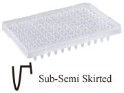0.1ml Low Profile qPCR 96 Well Plate (sub-semi skirted) จานหลุม96ช่องขนาด 0.1 มล. (10ชิ้น/แพ็ค)