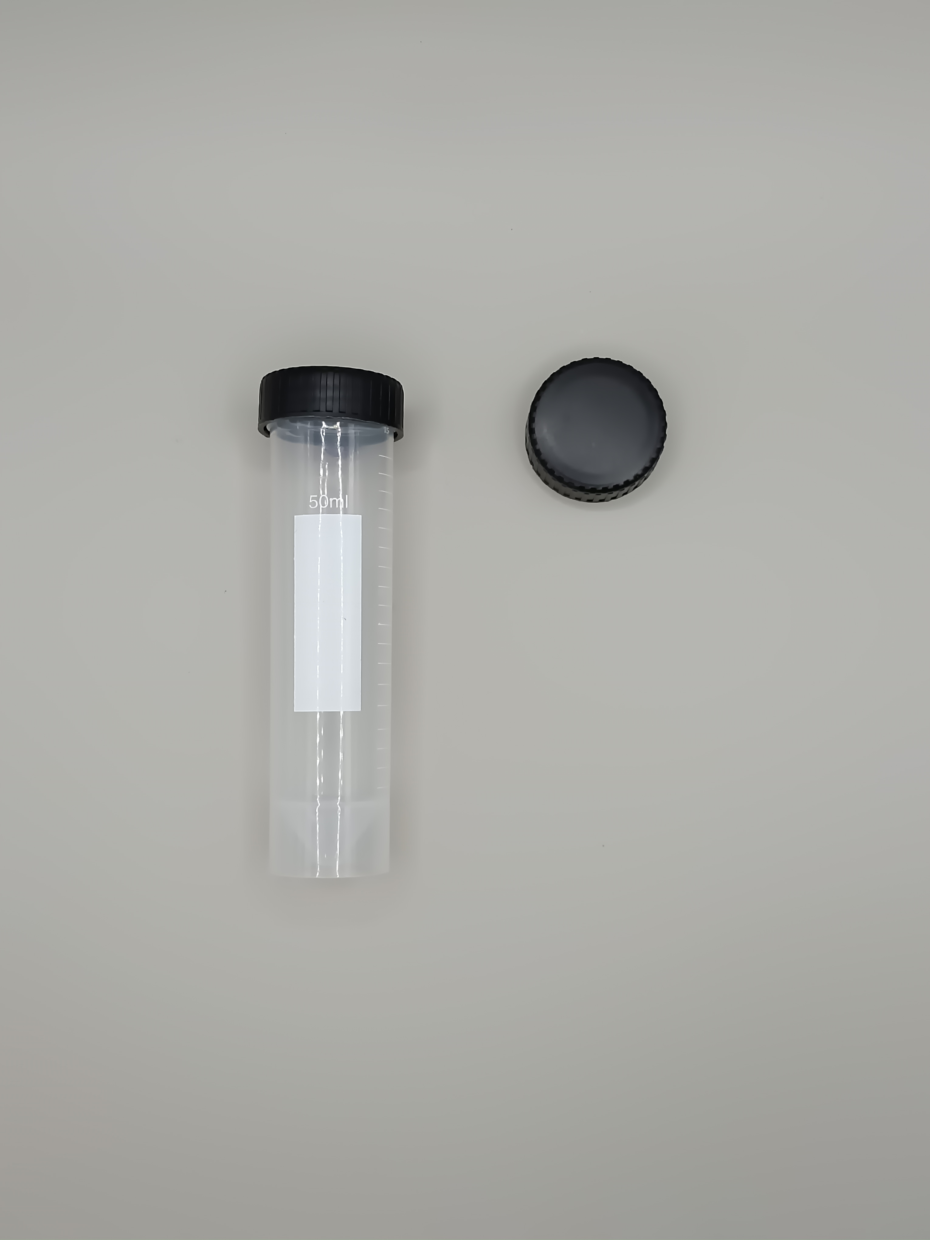 Free-standing Centrifuge Tube 50ml ,Sterile, หลอดทดลองแบบตั้งโต๊ะ ขนาด50 มล. (หลอดเก็บเมล็ดกาแฟ) (ขายยกลัง)