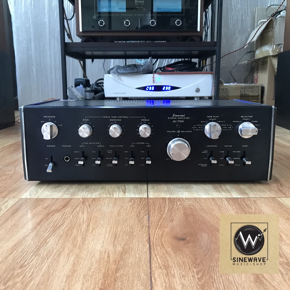 Integrated Amp ยี่ห้อ Sansui รุ่น AU-7700 (Made in Japan)