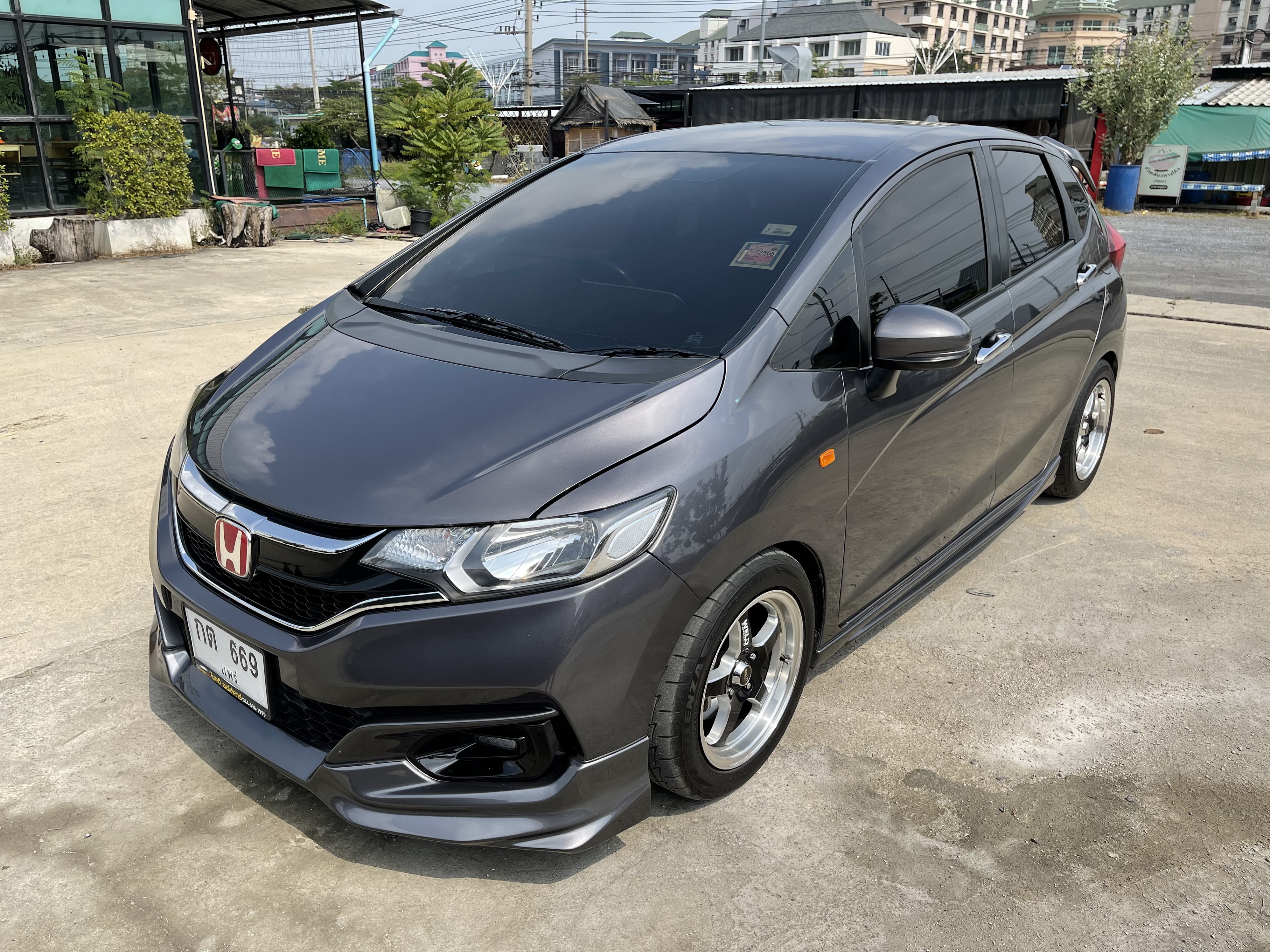 Honda Jazz 1.5 S At 2017 เทา