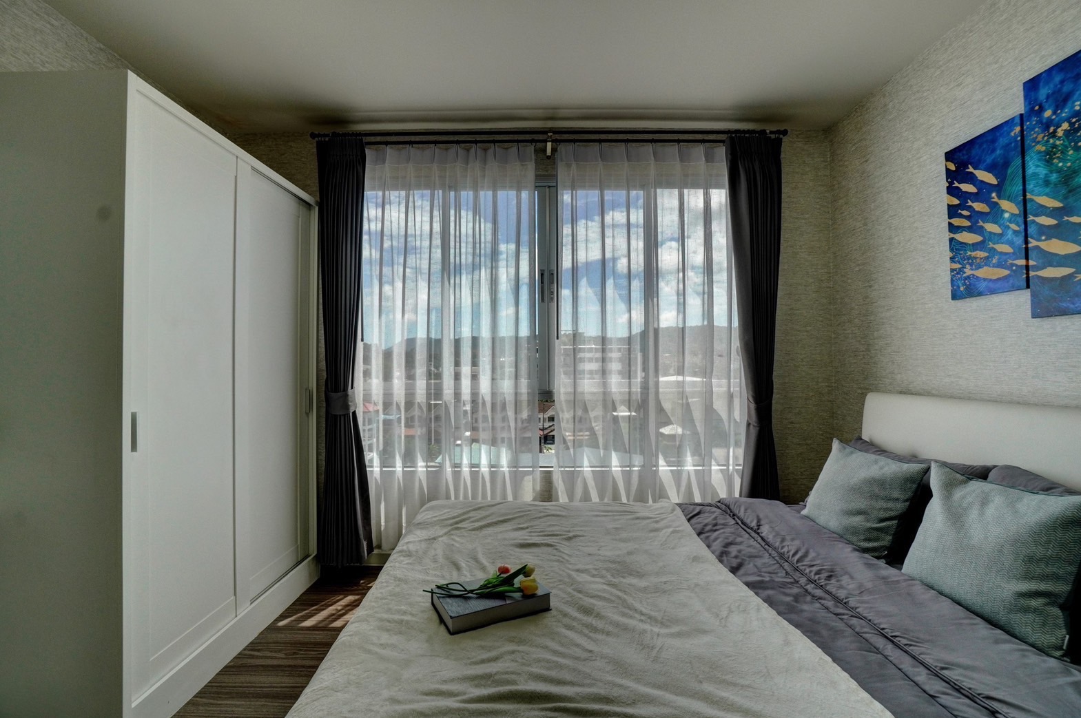 For Rent : Kuku, Dcondo Campus, 1 Bedroom 1 Bathroom, 7th flr., Mountian view