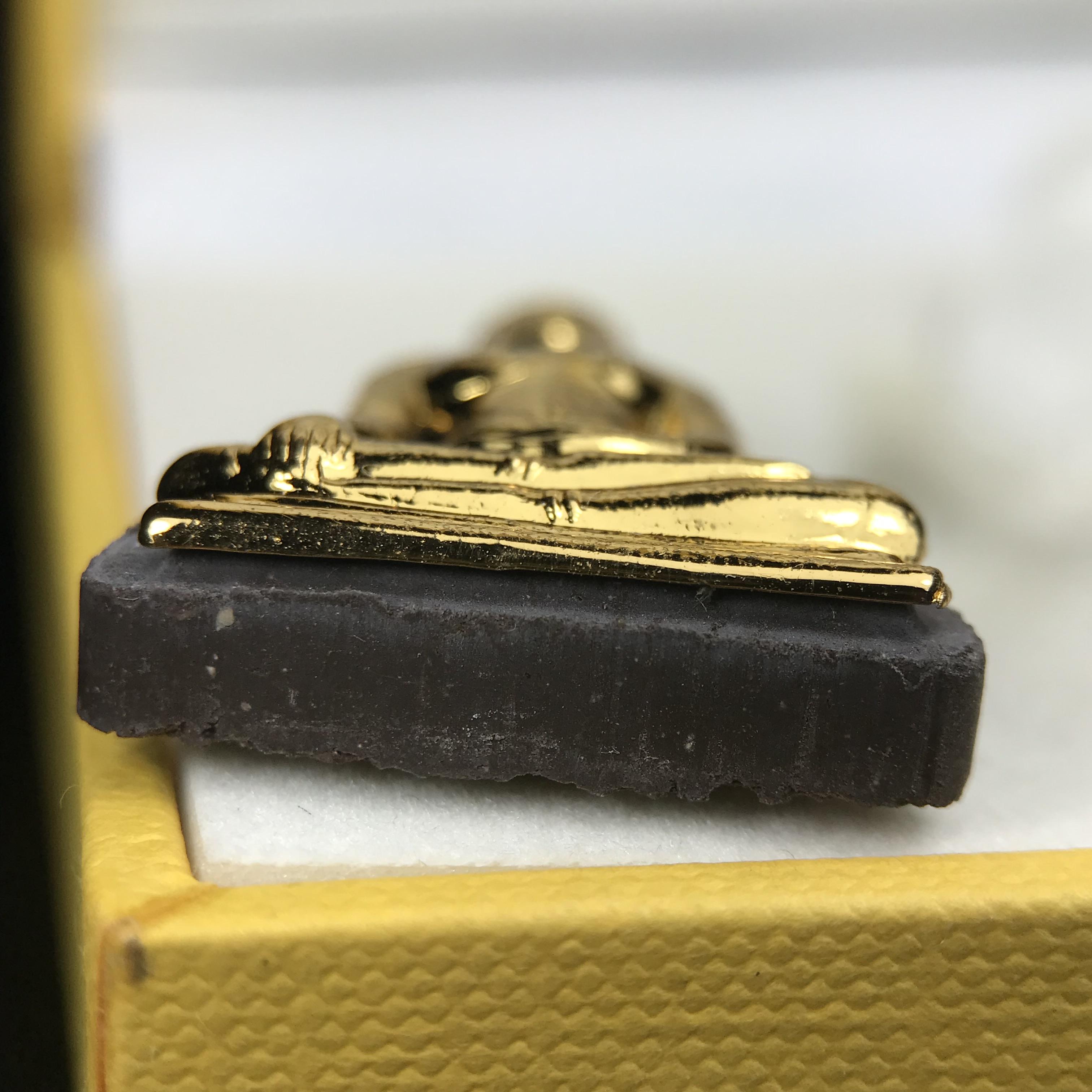 พระพุทธมหาสุวรรณปฏิมากร (หลวงพ่อทองคำ) หลังตรามหามงคลเฉลิมพระชนมพรรษา 80 พรรษา รัชกาลที่9 วัดไตรมิตรวิทยาราม กรุงเทพฯ ปี 2550 พระพิมพ์หน้าทองคำ(หายาก 1 ใน 999 องค์)