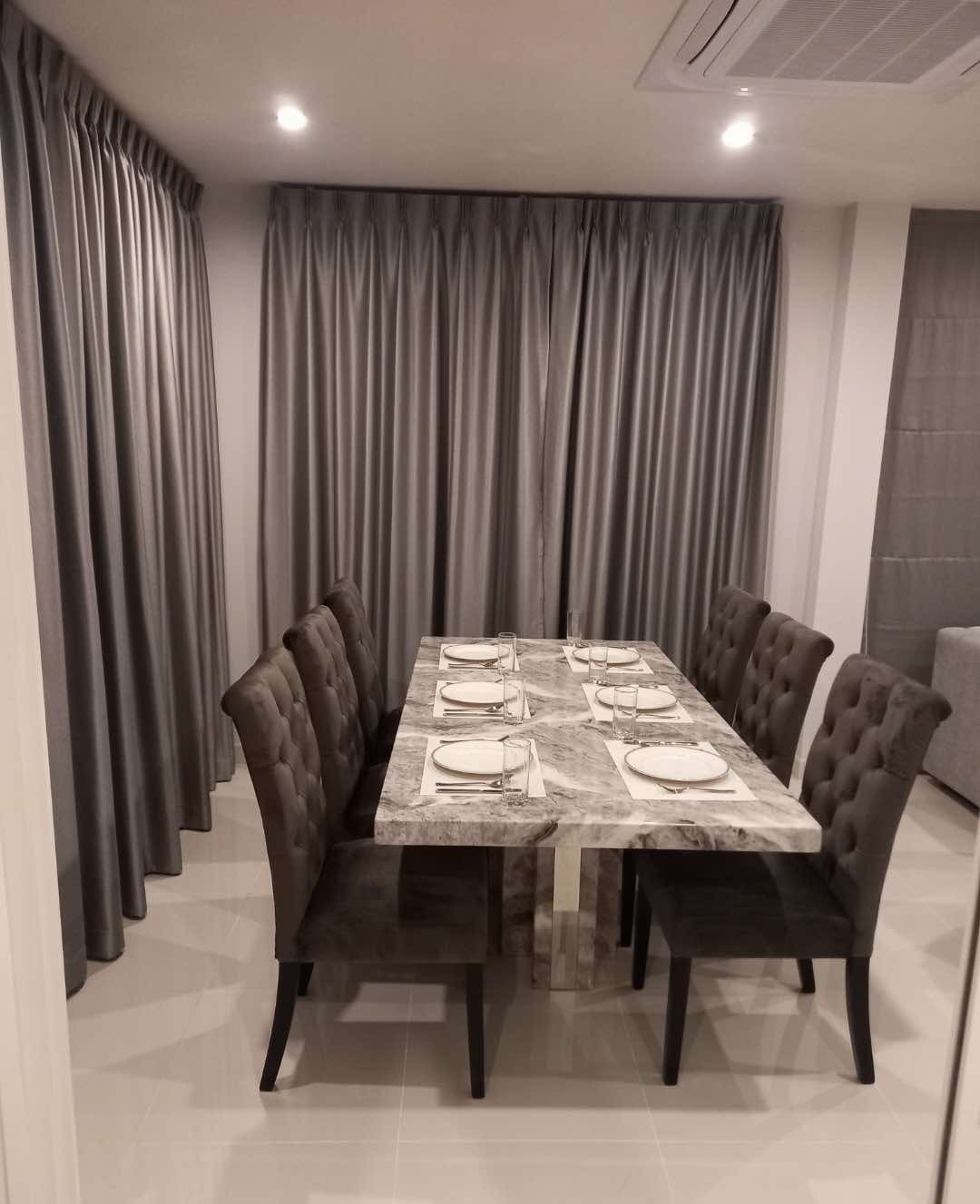 For Rent : Chalong, 2-story semi-detached house, 3 bedrooms 3 bathrooms