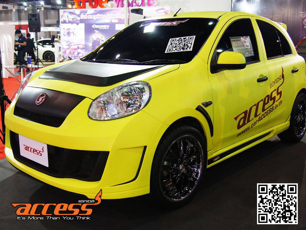 Nissan March bodykits by Amotriz