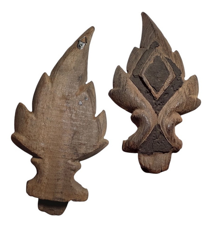 ของเก่าของสะสม-ไม้แกะสลักเก่า