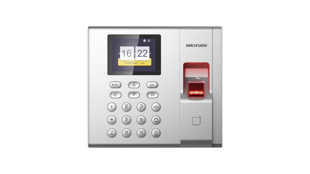 Hikvision Fingerprint Time Attendance Terminal Value Series เครื่องสแกนลายนิ้วมือ DS-K1T8003MF
