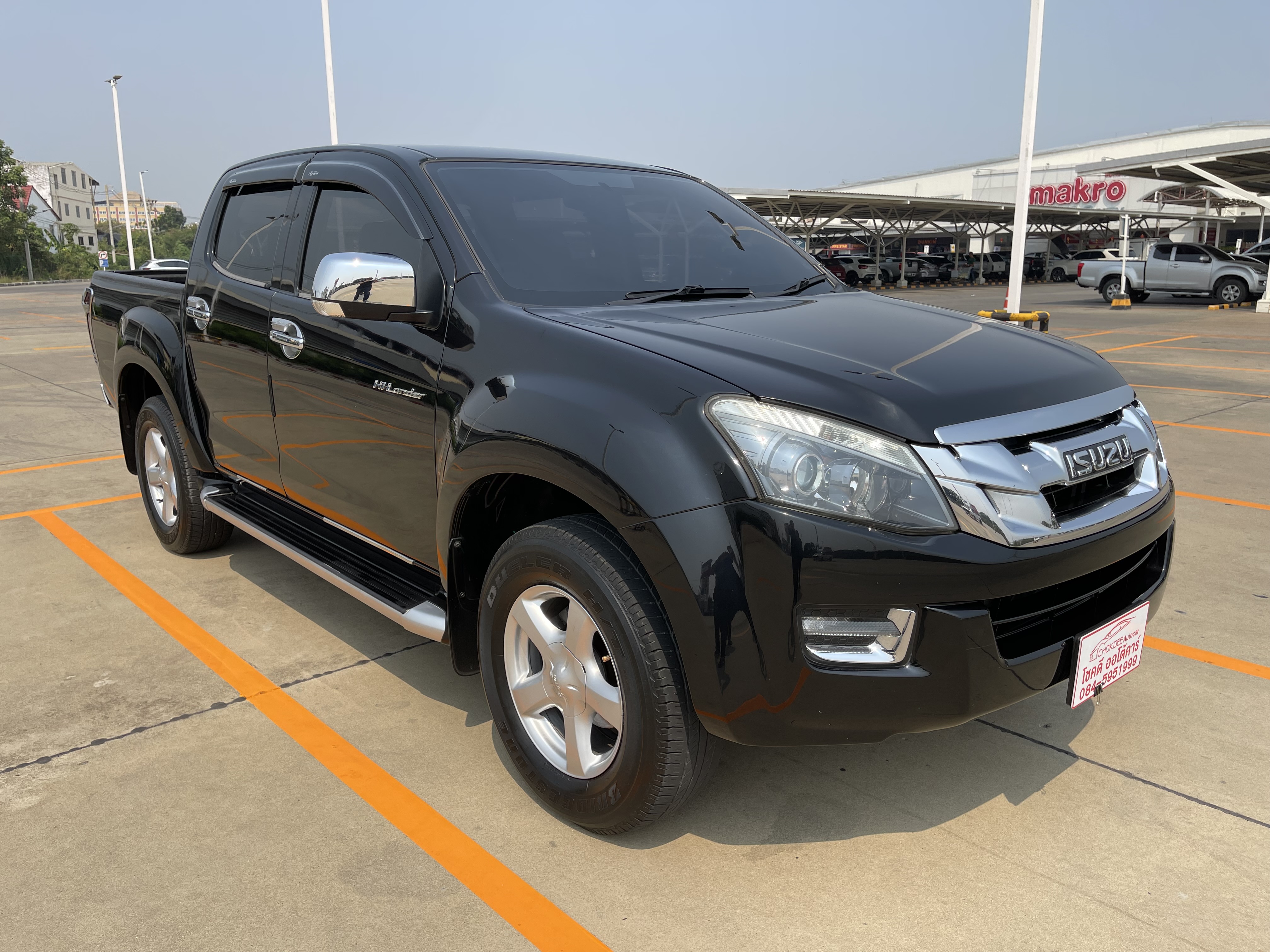 Isuzu Dmax All New 4ประตู Hilander 3.0 Vgs Z Prestige Navi Push Start At 2015 ดำ