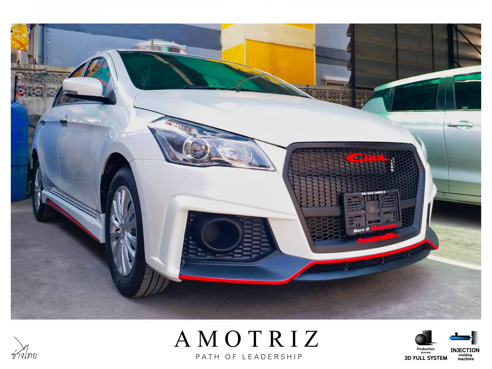 Suzuki Ciaz R8 body kits by Amotriz
