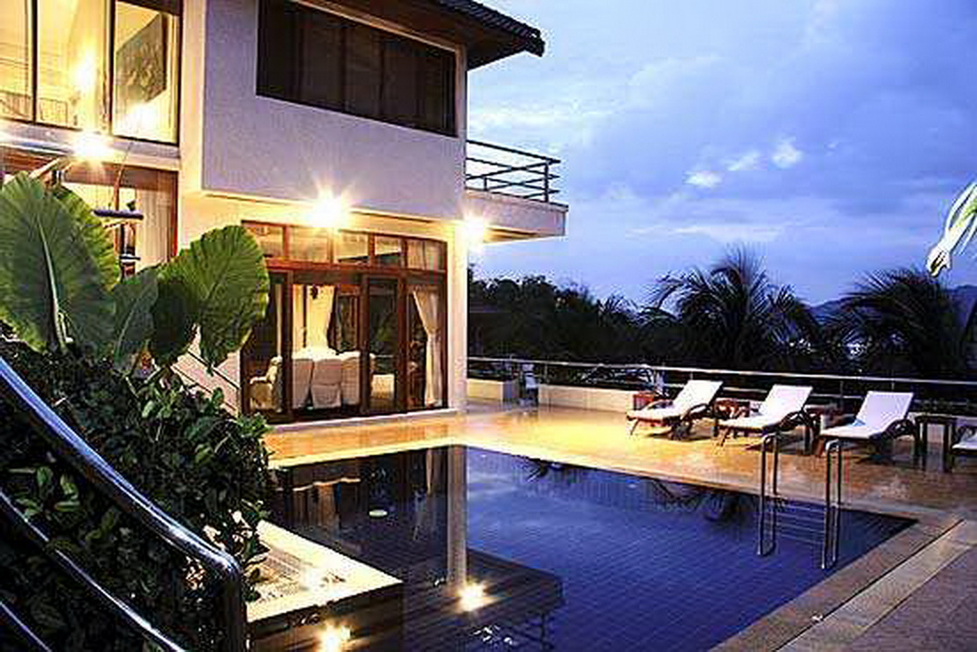 For Rent : Beautifully 5 Bed room Pool Villa Sea View in Patong