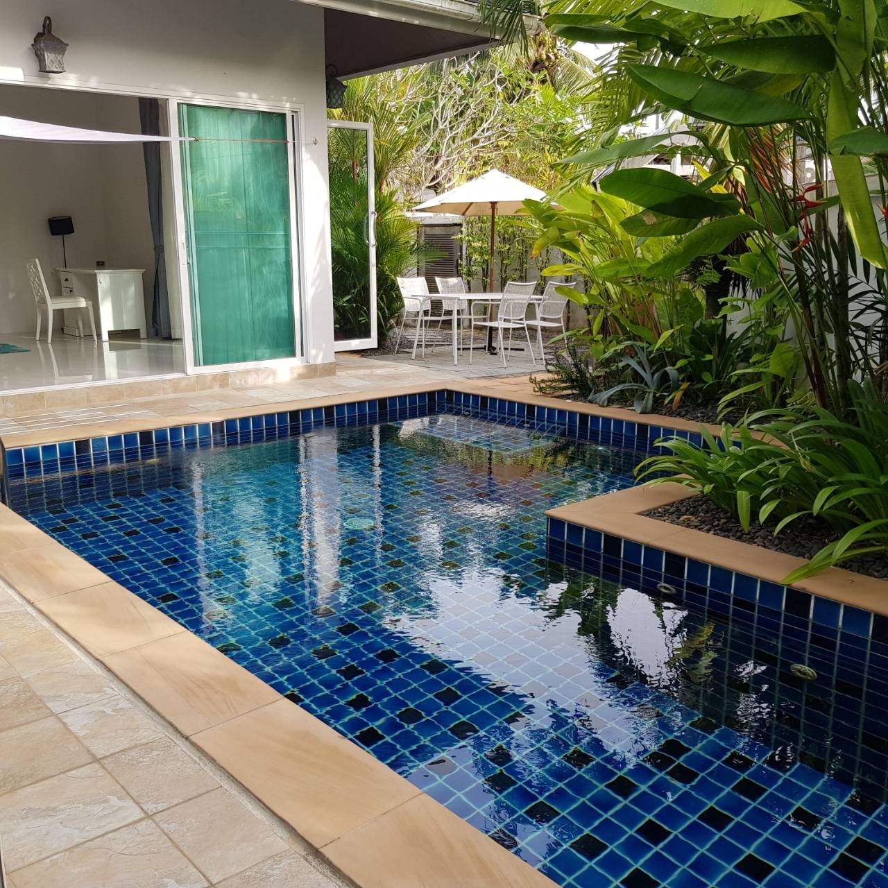For Rent : Bangtao, Pasak Private Pool Villa, 2 bedrooms 2.5 Bathrooms.