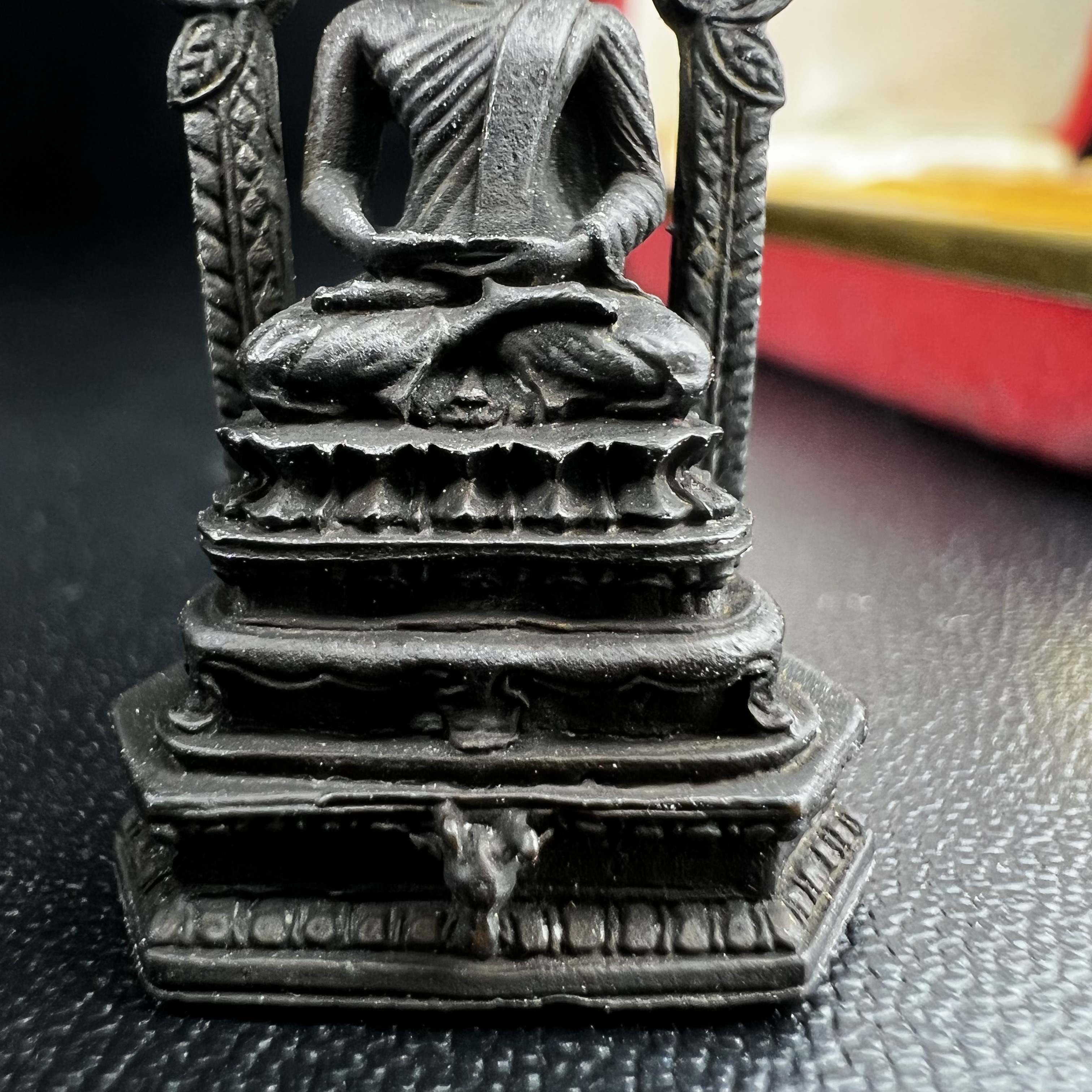 กริ่งพระพุทธนิรันตราย วัดราชประดิษฐสถิตมหาสีมารามราชวรวิหาร สมโภชกรุงรัตนโกสินทร์ 200ปี พ.ศ.2525 เนื้อนวโลหะ (พิธีใหญ่ เกจิคณาจารย์ในยุคล้นหลาม ในหลวง ร.9 เสด็จร่วมพิธี สมเด็จพระสังฆราชประธานพิธีปลุกเสก)มาพร้อมกล่องบรรจุเดิมครบสมบูรณ์ หายากก(1ใน 1209องค์)