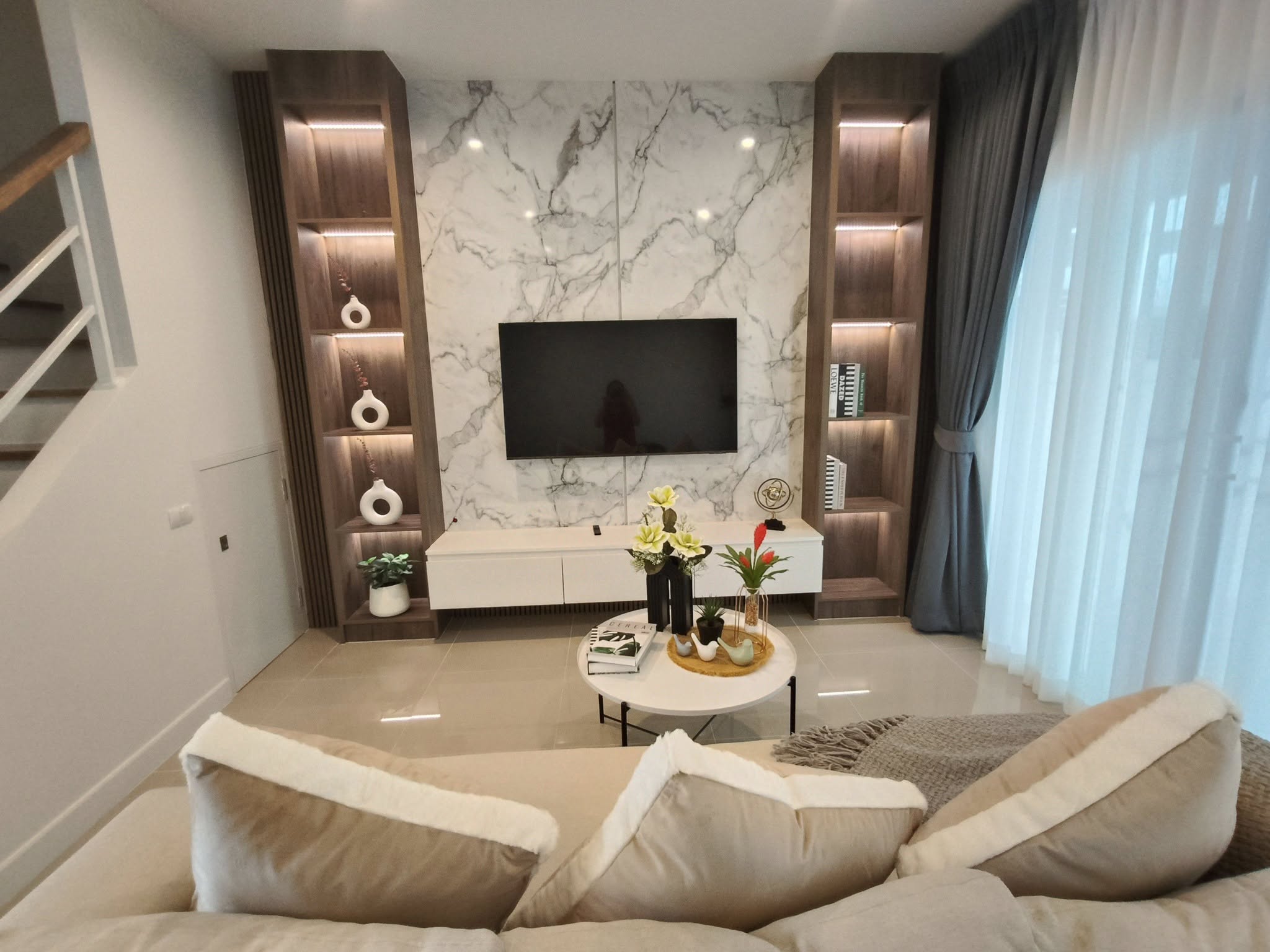 For Rent : Chalong, 2-Story Town Home @Supalai Primo, 3 Bedrooms 3 Bathrooms