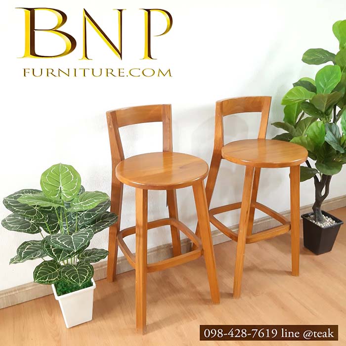 ชุดโต๊ะร้านกาแฟไม้สักรุ่นโชว์วี่