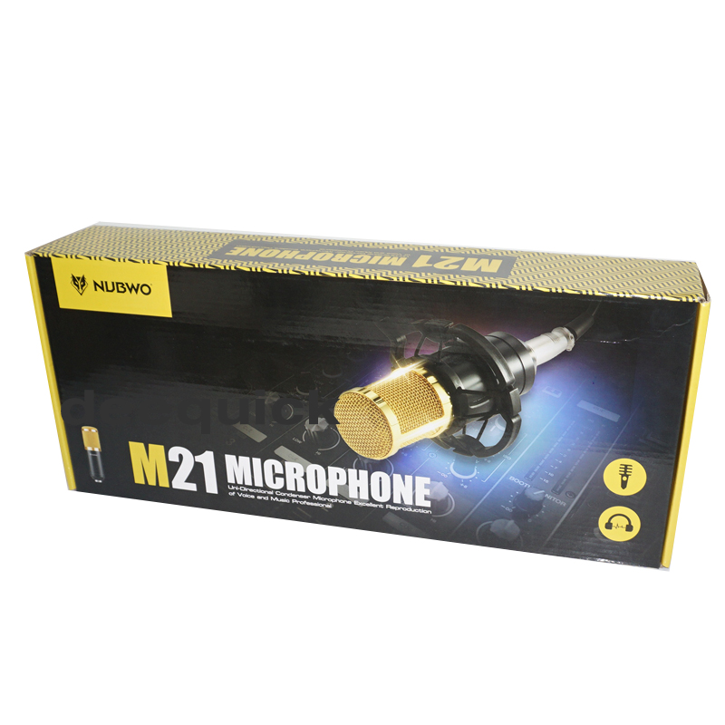 ไมค์อัดเสียง ไมค์โครโฟน MicroPhone Condenser NUBWO M21