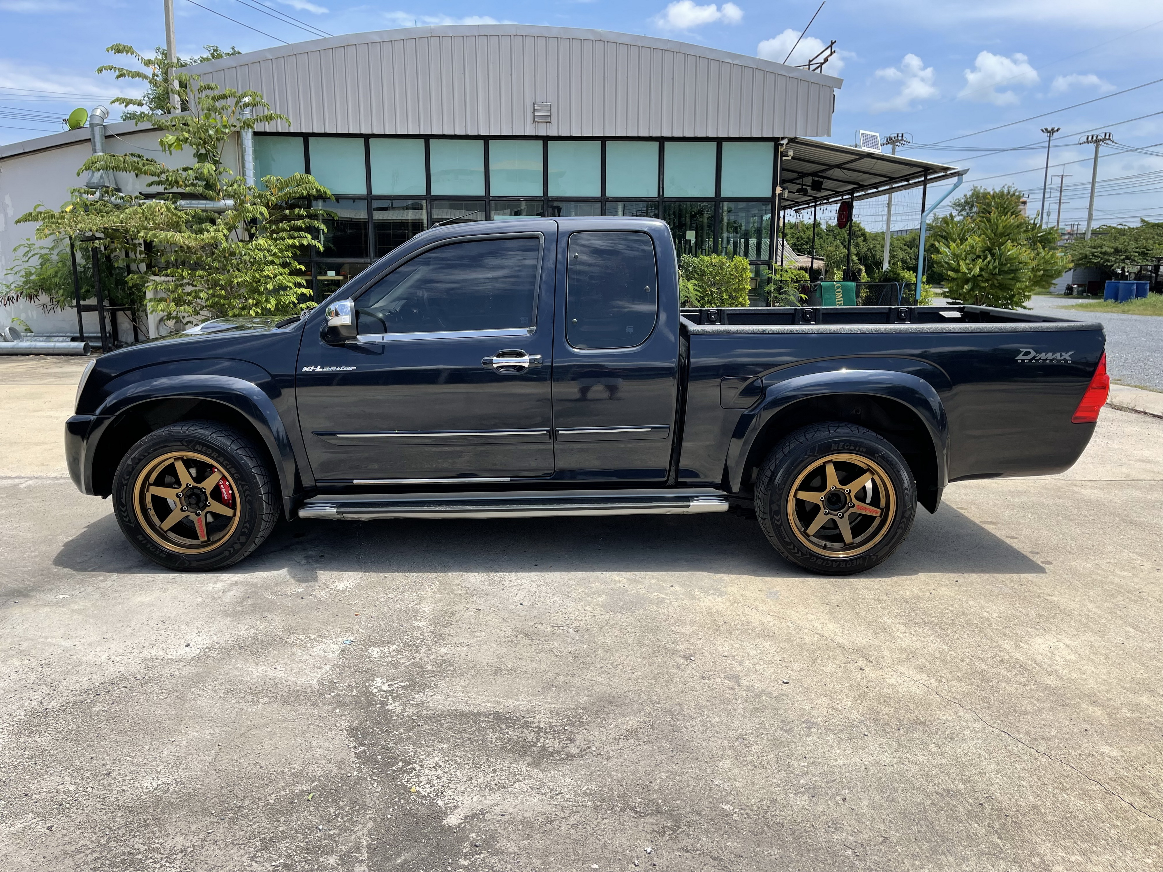 Isuzu Dmax Cab Hilander 3.0 Vgs Abs Airbag 2011 ดำ