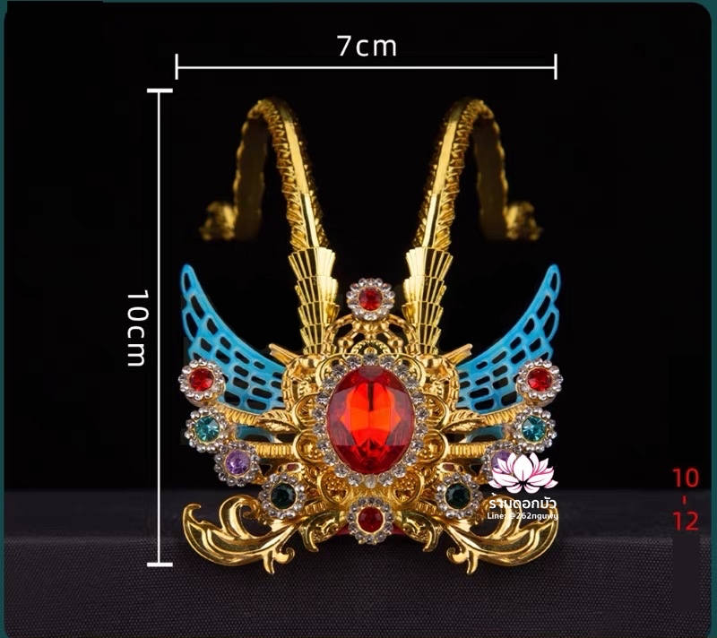 หมวกเทพเจ้านาจา หมวกหน่าจาซาไท้จื้อ หมวกหลี่โลเฉี้ย หมวกจงตั๋นหง่วนโส่ย หมวกพระจีน หมวกกิมซิ้น หมวกเทพเจ้าจีน