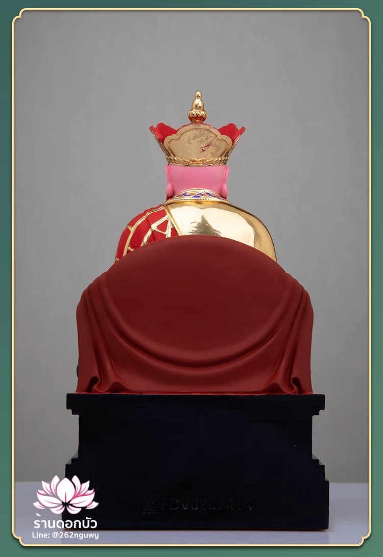 ผ่ออ๊ามโจวซือ พ้ออ๊ามจ้อซู งานเรซิ่นคุณภาพสูง ขนาด 12/16 นิ้ว