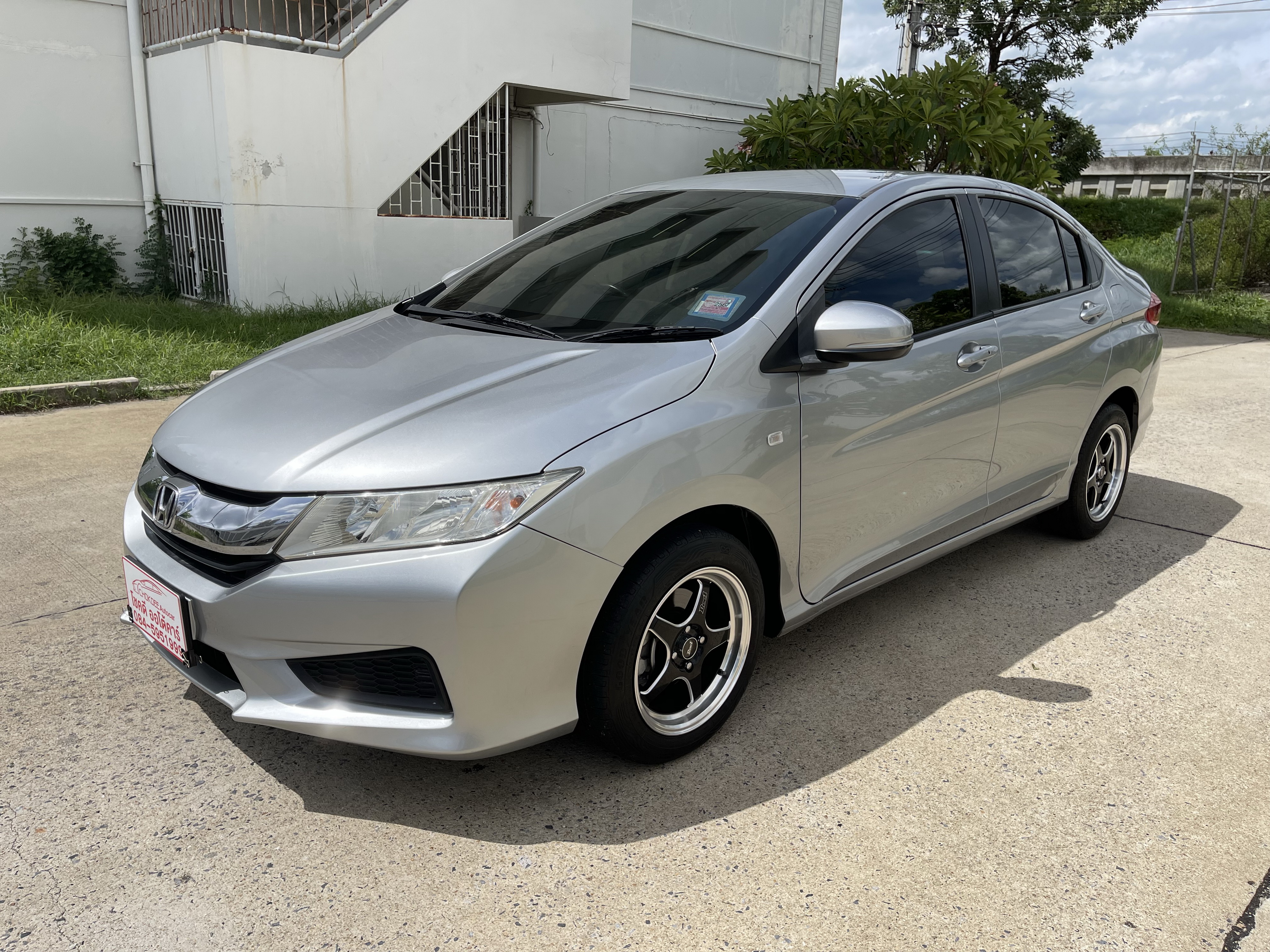 Honda City 1.5 V At 2017 เงิน
