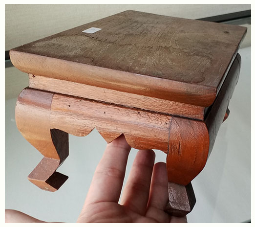 โต๊ะยอด ตั่ง ฐานไม้เล็ก(โต๊ะหมู่แบบแยกชิ้น)No.2หมด