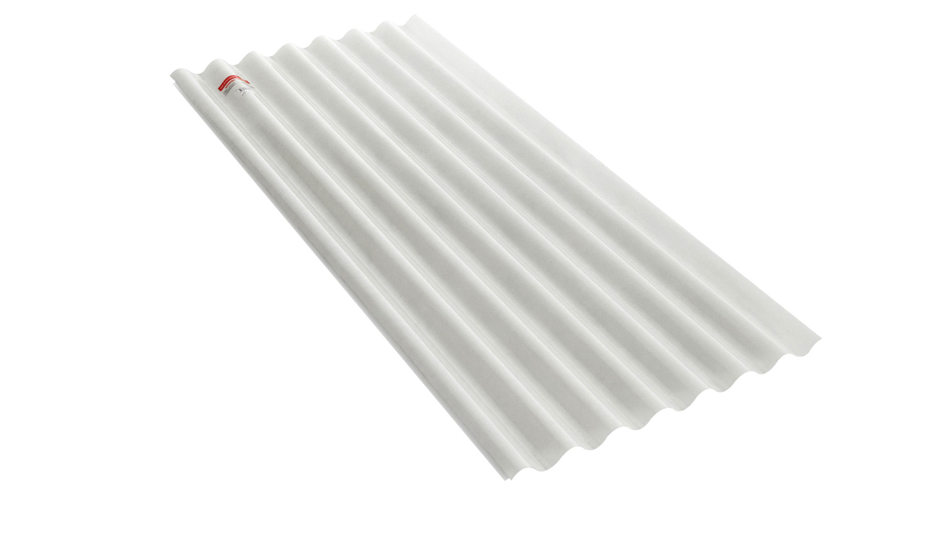 แผ่นโปร่งแสง เอสซีจี ลูกฟูกลอนเล็ก 54x150x0.12 ซม. สีขาวขุ่น