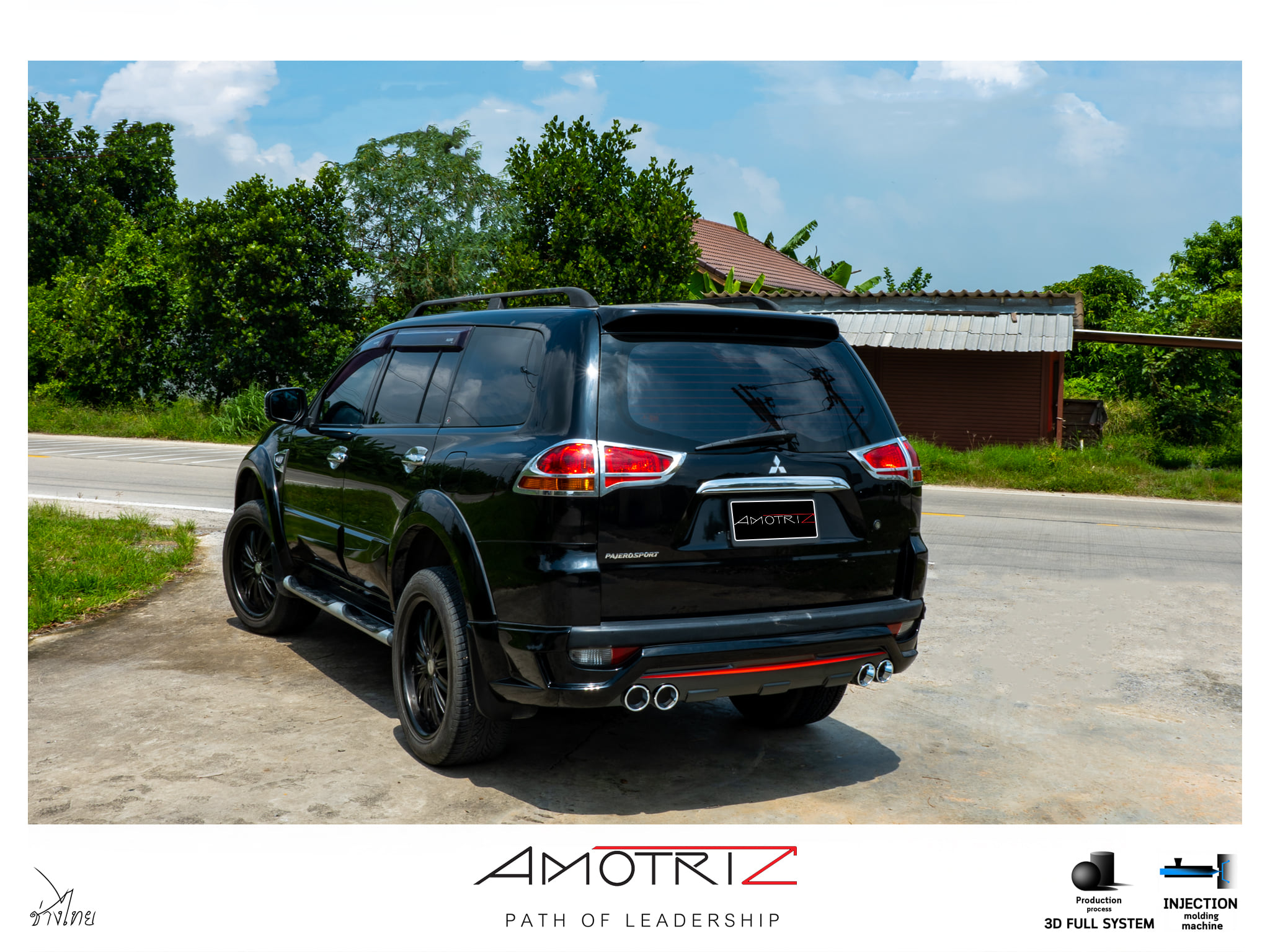 Mitsubishi Pajero 2008-2013 body kits by Amotriz