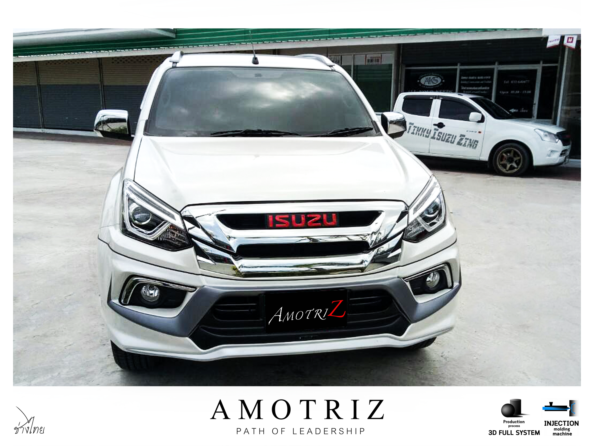 ชุดแต่ง MU X 2017 AmotriZ BodyKits