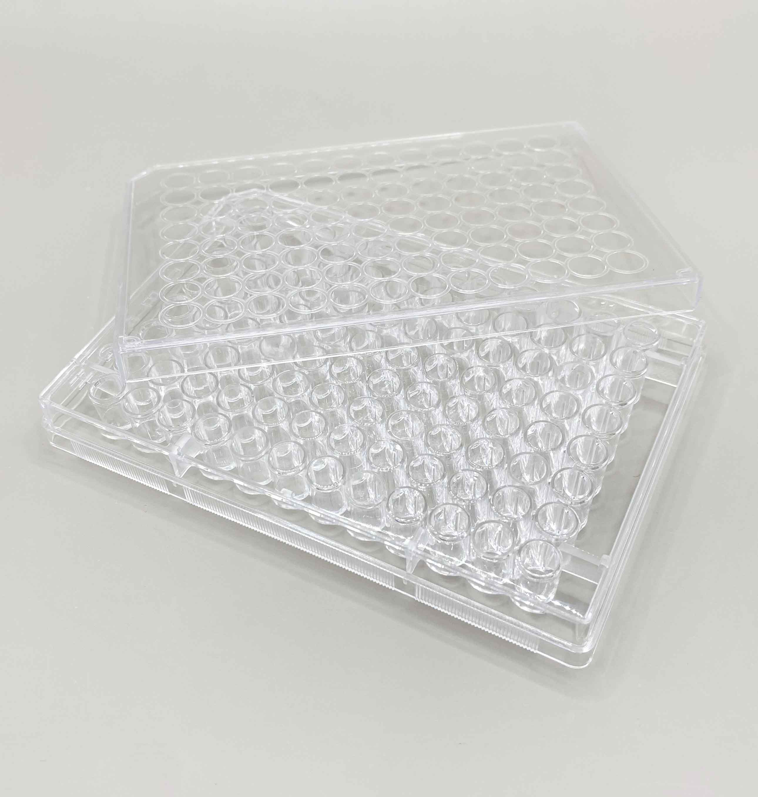 Culture plate จานหลุมพลาสติกใส ปราศจากเชื้อพร้อมฝาปิด 6,12,24,48,96 ช่อง (ขายยกลัง)