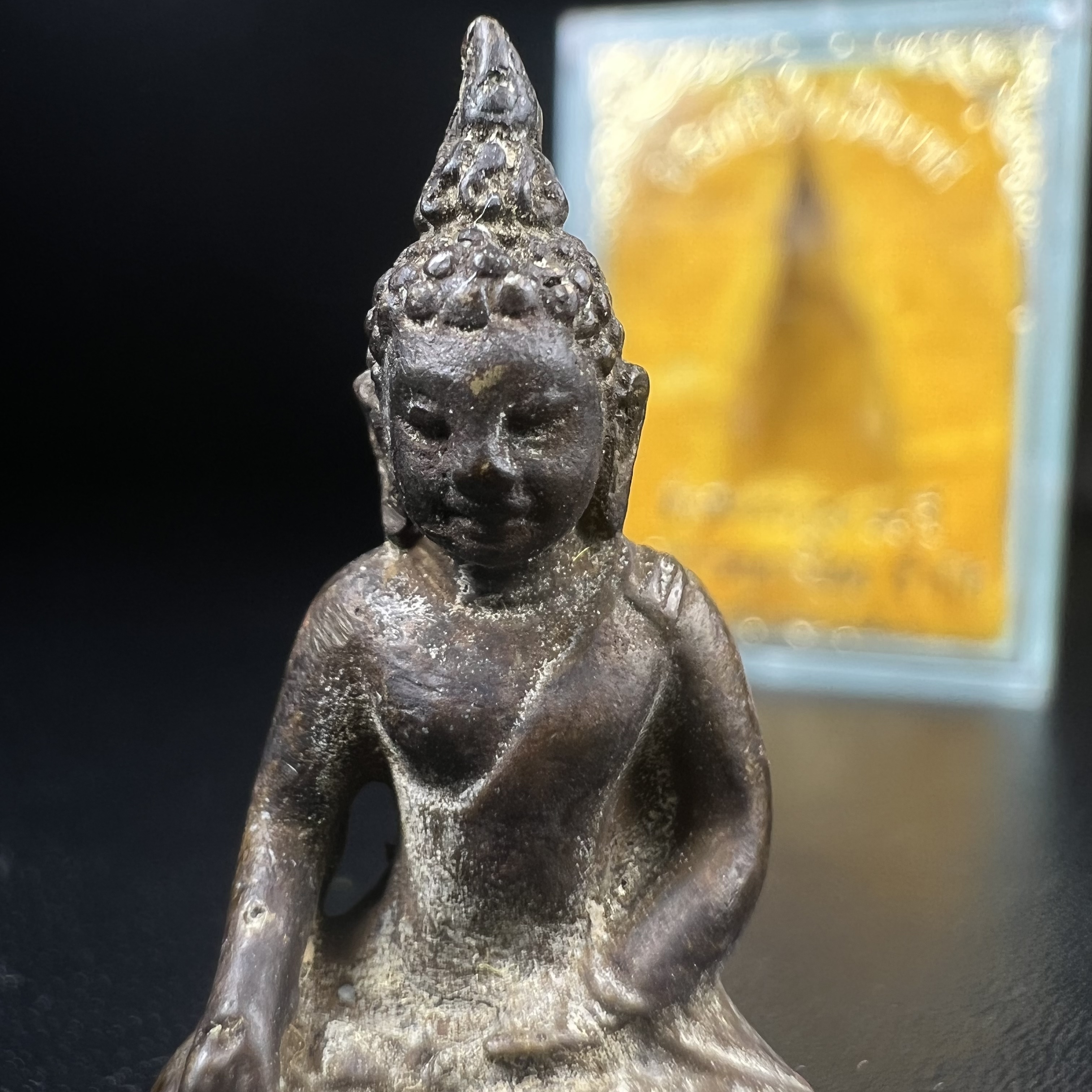 พระกริ่งไพรีพินาศ วัดบวรนิเวศ ปี2530 เนื้อทองผสม ที่ระลึกครบรอบ30ปี ธนาคารทหารไทย (มีส่วนผสมของชนวนเก่าของไพรีพินาศรุ่นแรก)อานุภาพยิ่งใหญ่ กำราบศัตรูพ่ายสิ้น พระไพรีพินาศ