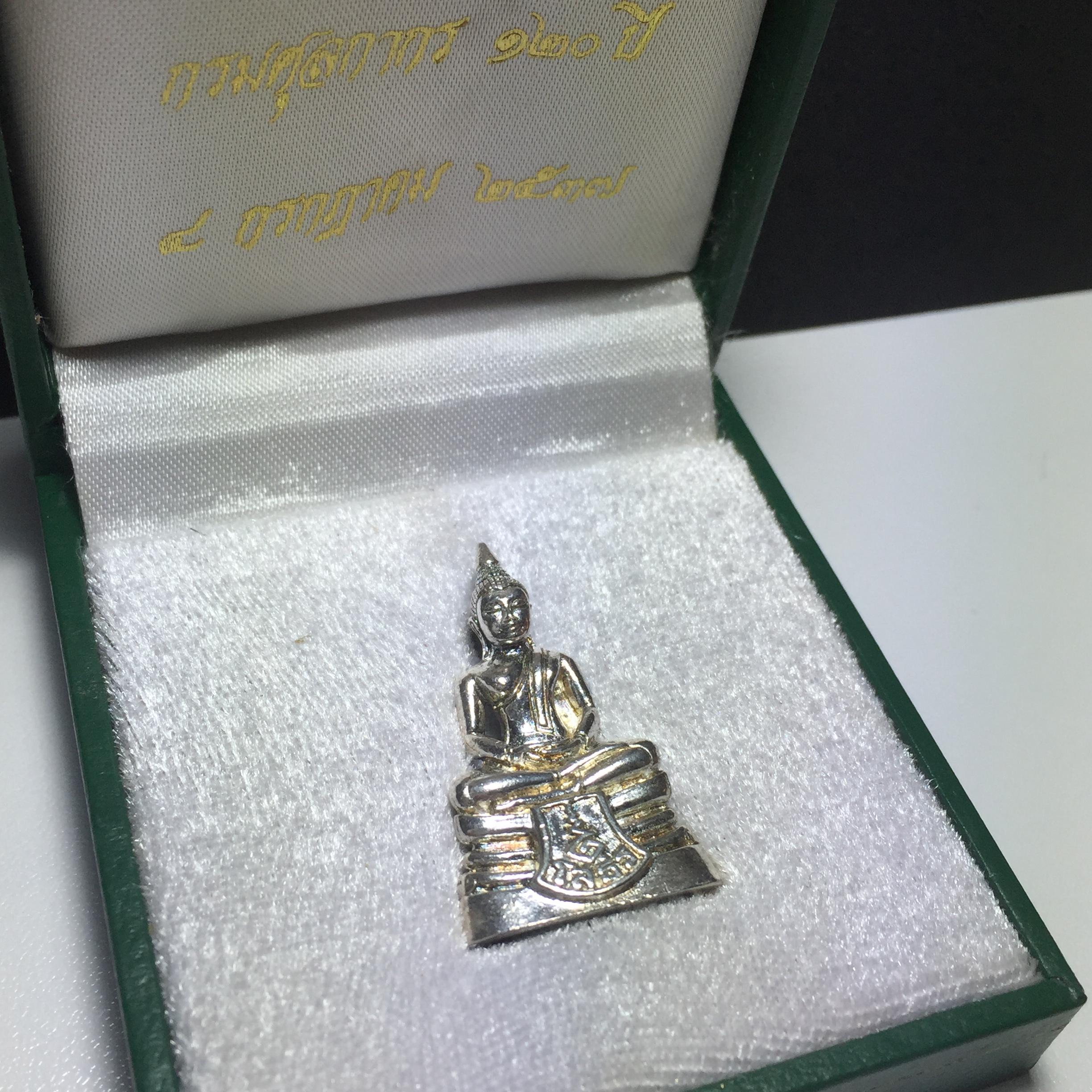 หลวงพ่อโสธร รุ่นกรมศุลกากร 120ปี ปี2537 เนื้อเงิน