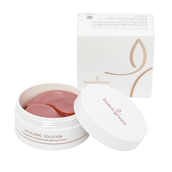Beauugreen Vitalizing Solution Pomegranate & Ruby Hydrogel Eye Patch (30pairs)