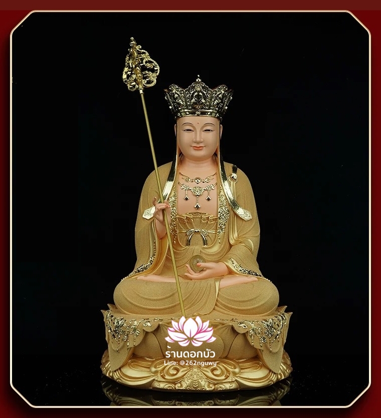 พระพุทธเจ้า (พระยูไล) พระโพธิสัตว์กวนอิม (กวนอิมผ่อสัก) พระมหาสถามปราปต์โพธิสัตว์ (ไต่ซีจี่ผ่อสัก) งานเรซิ่น ขนาด 12/16/19/26 นิ้ว