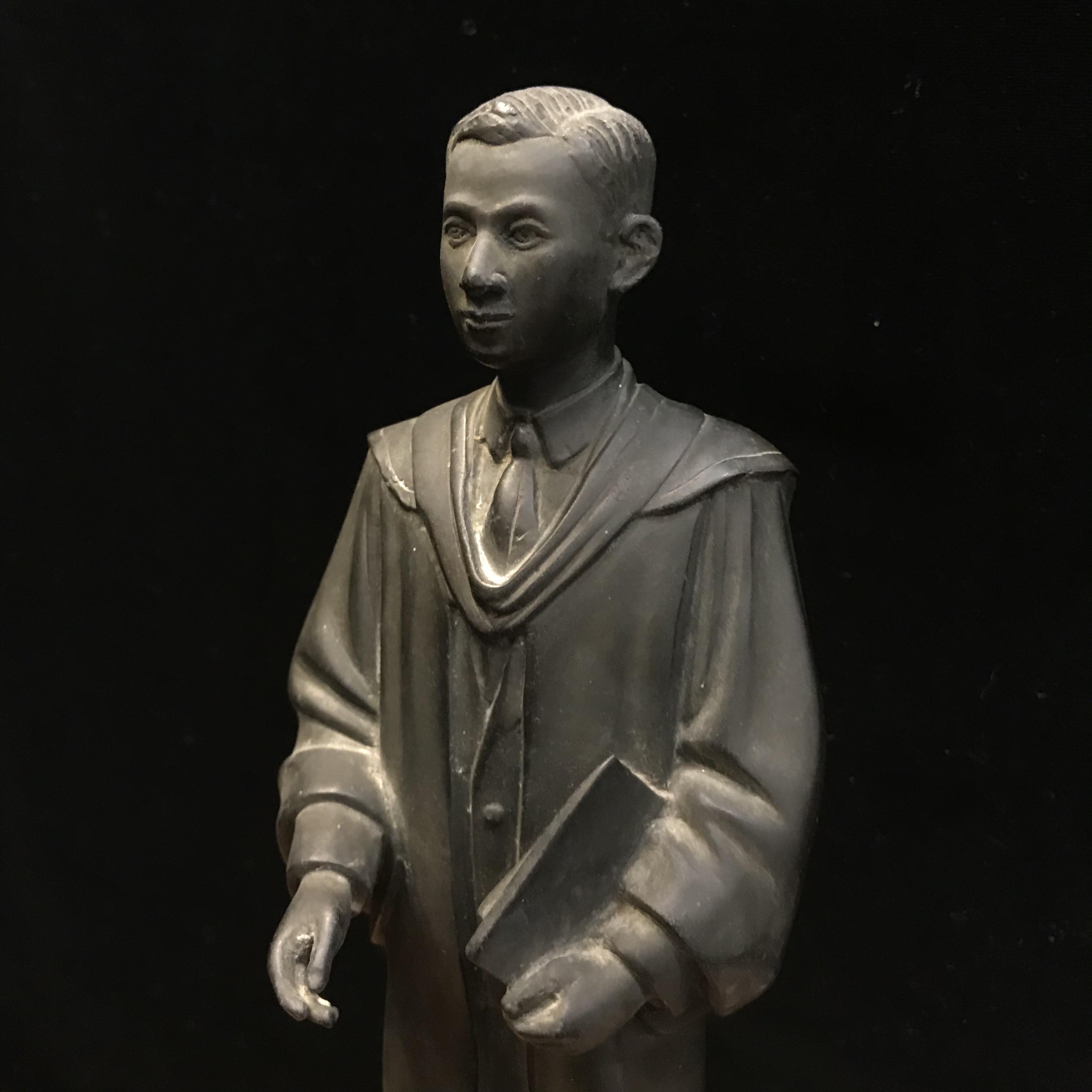 พระรูปเหมือนสมเด็จพระราชบิดา 72ปี ศิริราช พ.ศ.2505 (ครั้งแรกที่ในหลวง ร.9 ทรงเททองวัตถุบูชา)