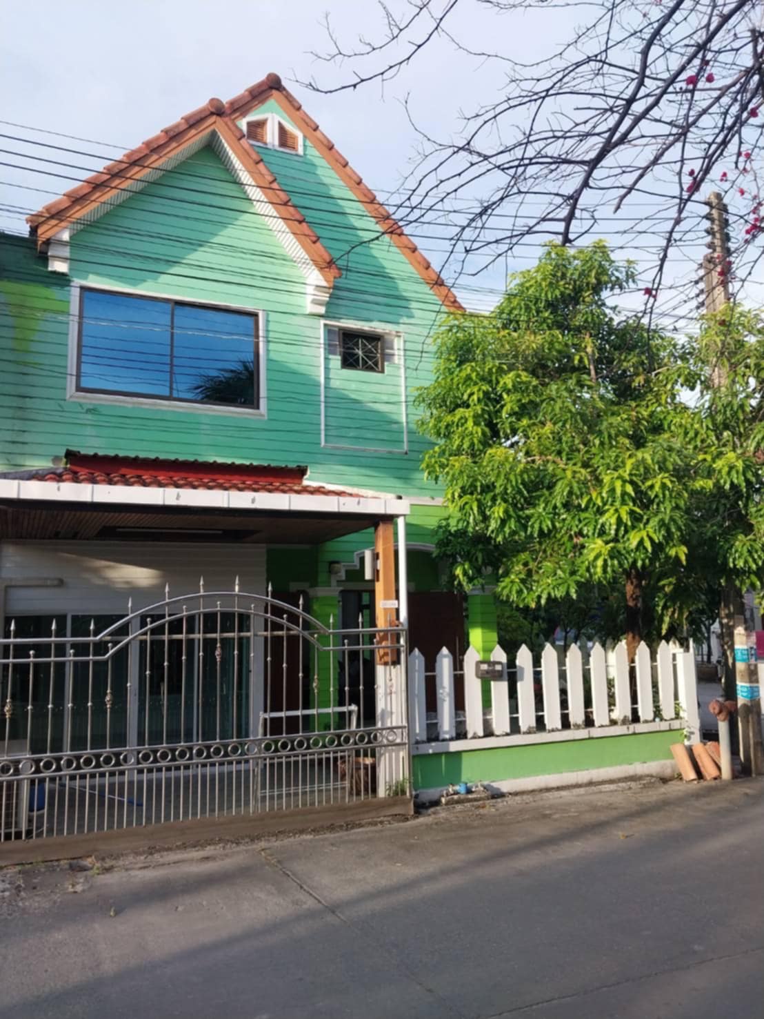 For Rent : Wichit, 2-story semi-detached house, 3 bedrooms 4 bathrooms