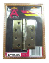 บานพับทองเหลืองรมดำ(2ชิ้น) HAFELE 489.04.100