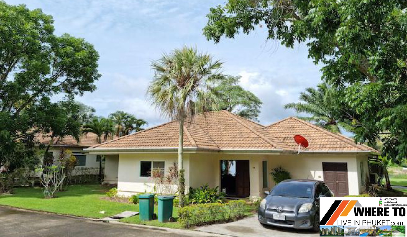 For Rent : Kathu, Loch Palm Garden Villa, 2 Bedrooms 2 Bathrooms