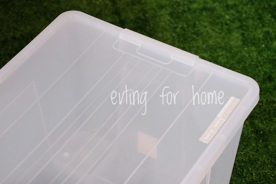Small Evting กล่องเก็บของ เอนกประสงค์ ขนาด 62 L รุ่น 6654 อย่าลืม !! กดติดตามร้าน "รับส่วนลดเพิ่ม" กล่องใส กล่องใส่ของ สีใส storage box