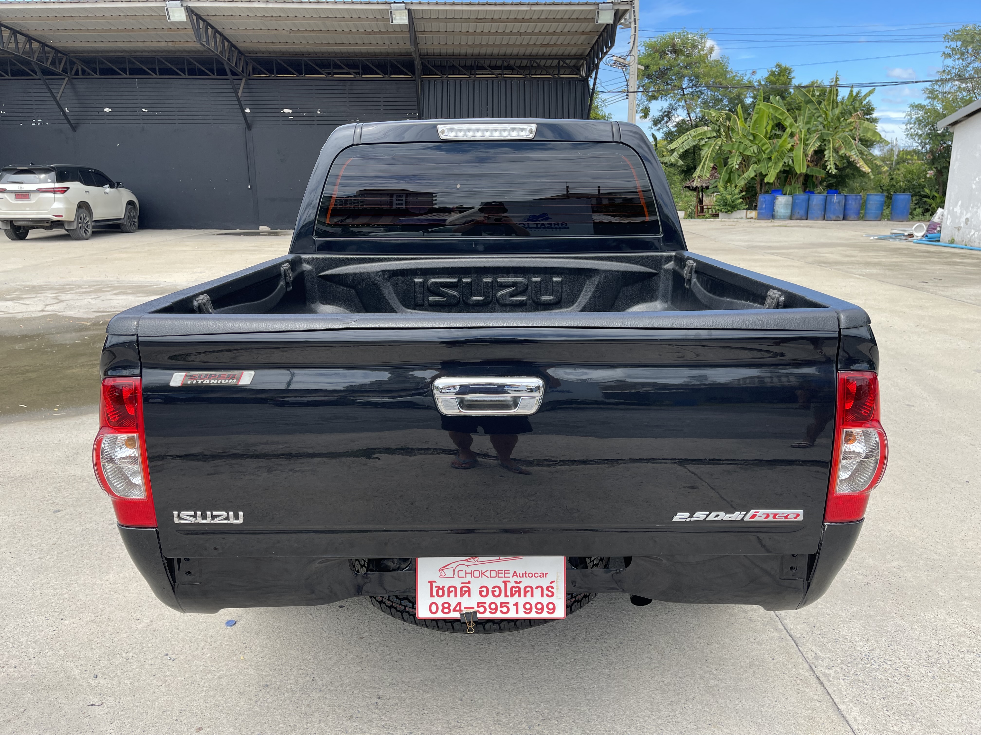 Isuzu Dmax 4ประตู Hilander 2.5 Abs 2011 ดำ