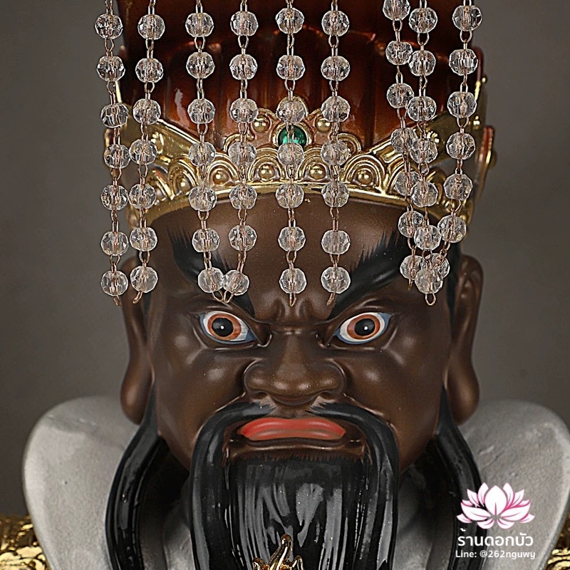 พญายมราช เหงี่ยมล่ออ๋อง หรือ เงี่ยมล่ออ๋อง งานเรซิ่นคุณภาพสูง ขนาด 12/16 นิ้ว