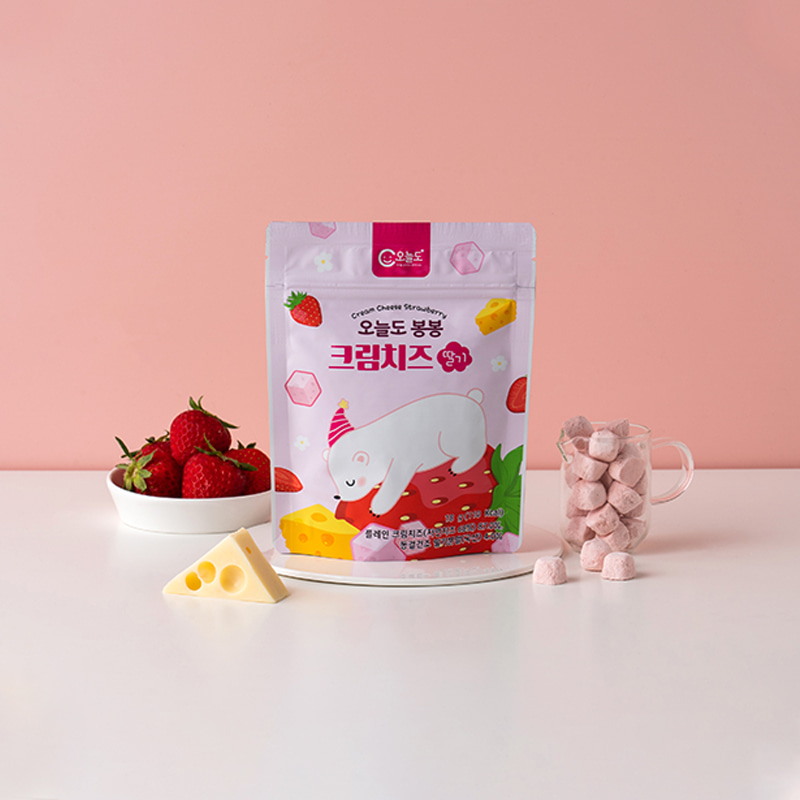 ONEULDO BONGBONG CREAMCHEESE STRAWBERRY
